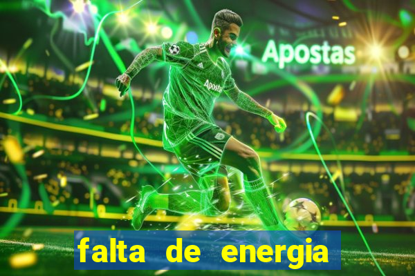 falta de energia em caucaia